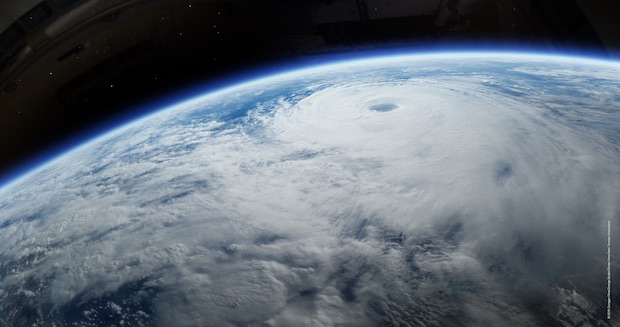 vue satellite d'un ouragan